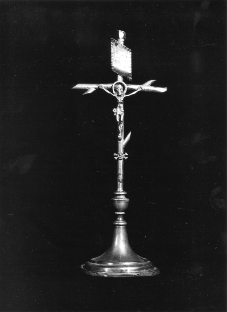 croce da tavolo - ambito lucchese (inizio sec. XIX)