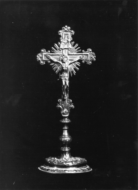 croce da tavolo - ambito lucchese (sec. XVIII)