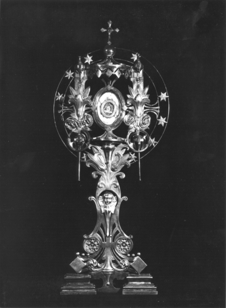 reliquiario - ambito lucchese (prima metà sec. XX)