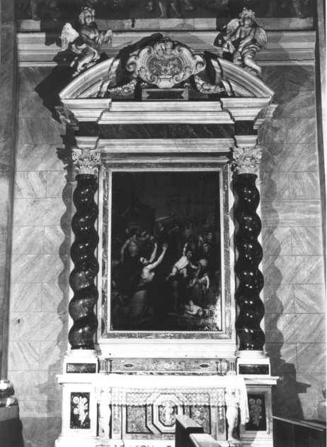 altare - ambito lucchese (sec. XVII)