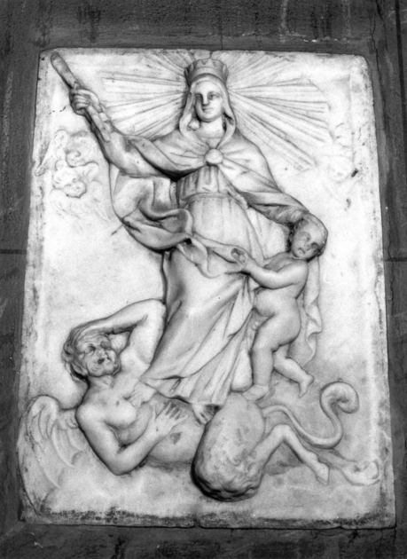 MADONNA DEL SOCCORSO (rilievo) - ambito lucchese (sec. XVII)