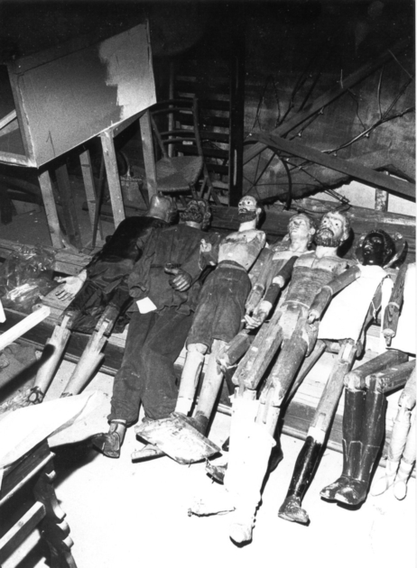 presepio, insieme - ambito lucchese (sec. XIX)