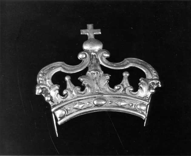 corona da dipinto - bottega toscana (fine sec. XIX)