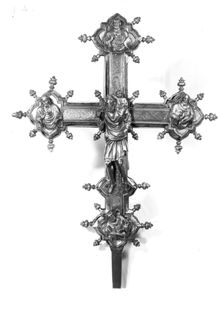 croce processionale - bottega lucchese (inizio sec. XV)