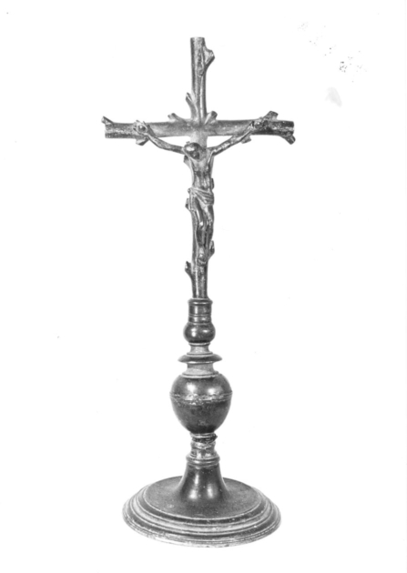 croce da tavolo - ambito lucchese (fine/inizio secc. XVI/ XVII)