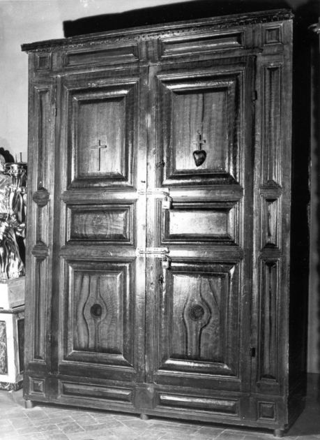 armadio - ambito lucchese (sec. XVII)