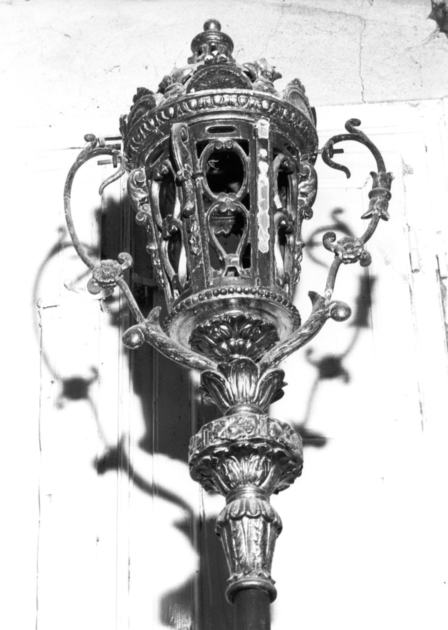 lanterna processionale, serie - ambito lucchese (seconda metà sec. XIX)