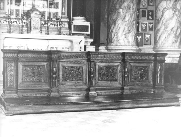 inginocchiatoio, serie - ambito lucchese (fine sec. XIX)