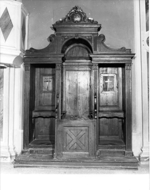 confessionale, serie - ambito lucchese (sec. XVIII)