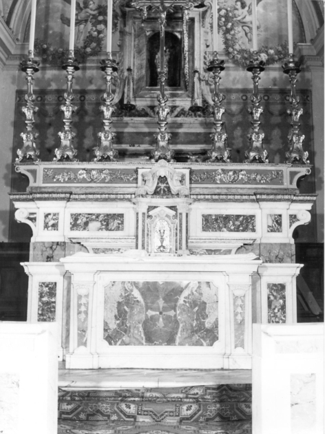 altare maggiore - ambito lucchese (sec. XIX)