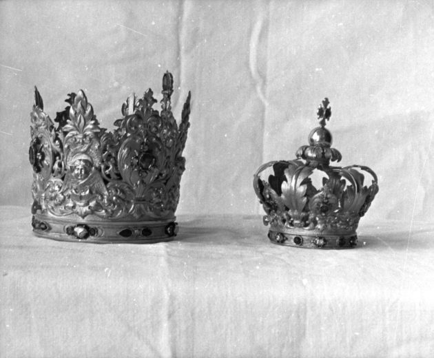 corona da statua - ambito italiano (sec. XIX)