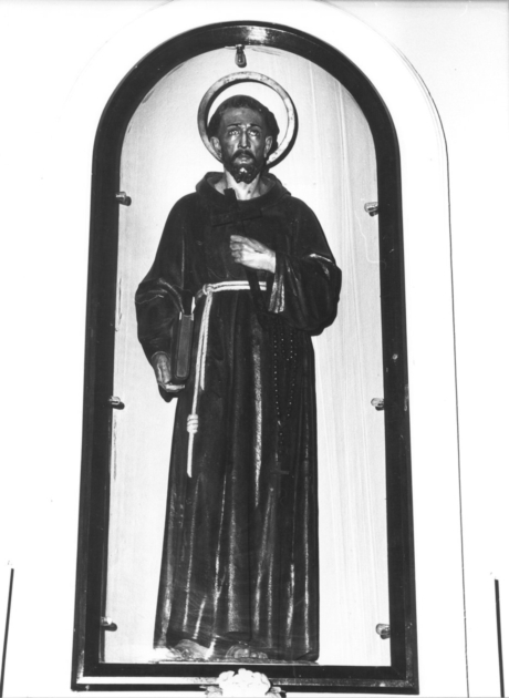 SAN FRANCESCO D'ASSISI (statua) - ambito veneto (?) (fine sec. XIX)