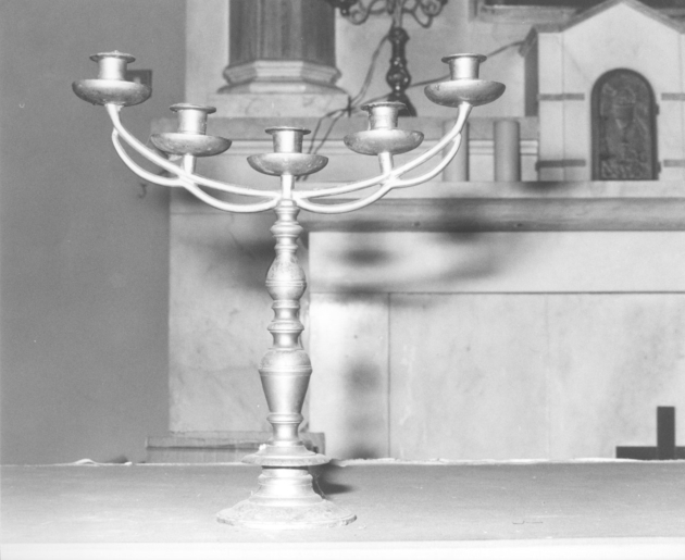 candeliere - ambito toscano (secc. XIX/ XX)