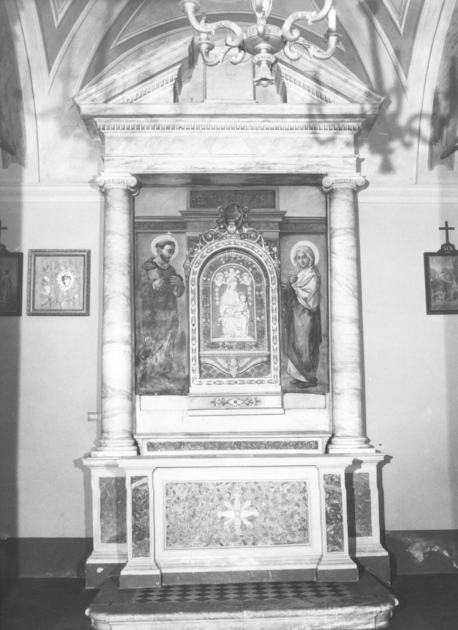 altare - ambito toscano (secc. XVIII/ XIX)