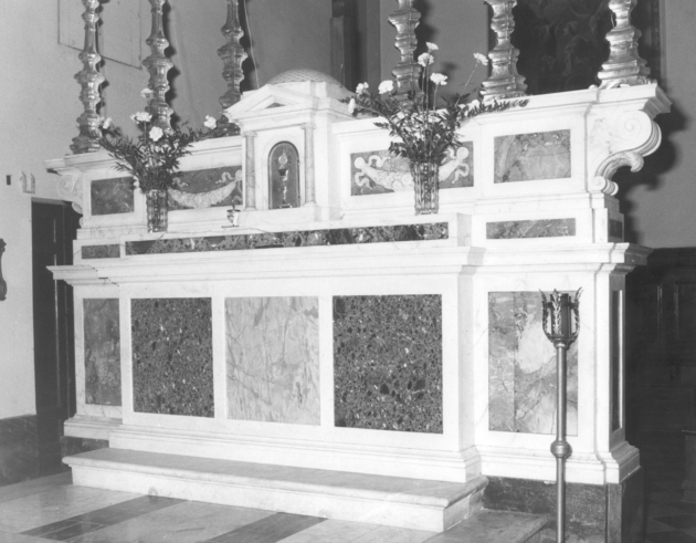 altare maggiore - ambito toscano (secc. XIX/ XX)