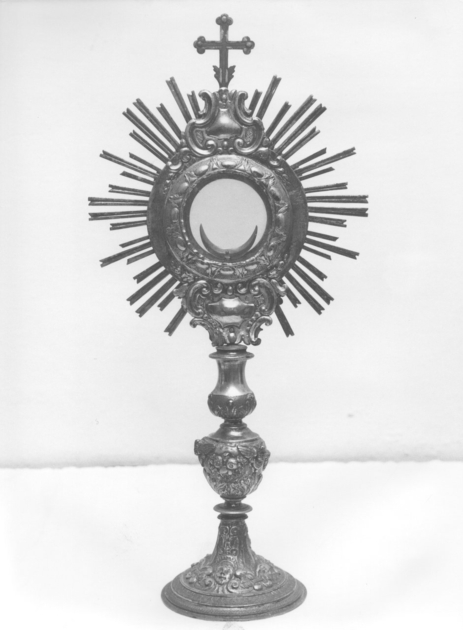 ostensorio - ambito toscano (sec. XIX)