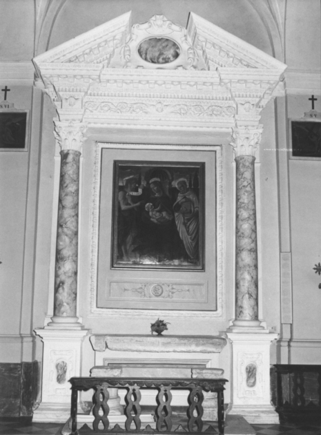 altare, serie - ambito lucchese (seconda metà sec. XVII)