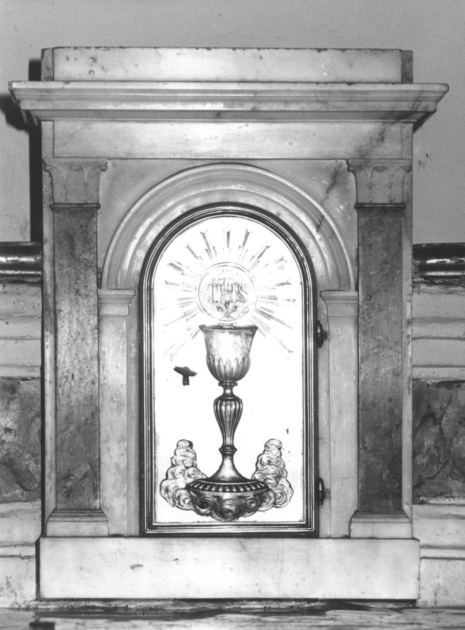 ciborio - ambito lucchese (prima metà sec. XIX)