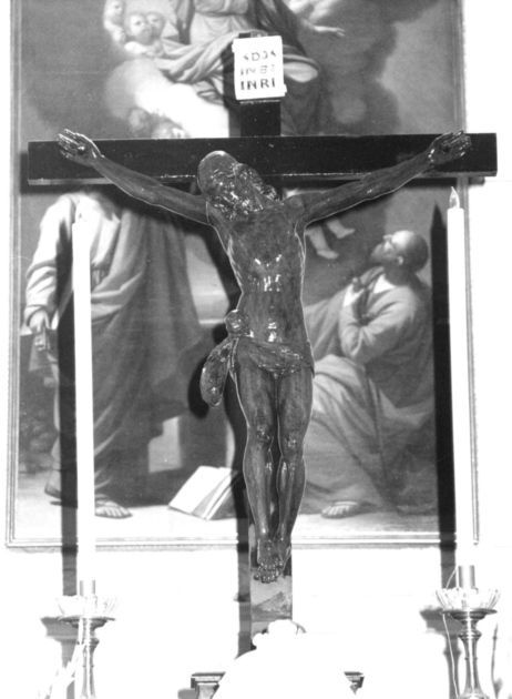 crocifisso - ambito lucchese (primo quarto sec. XIX)