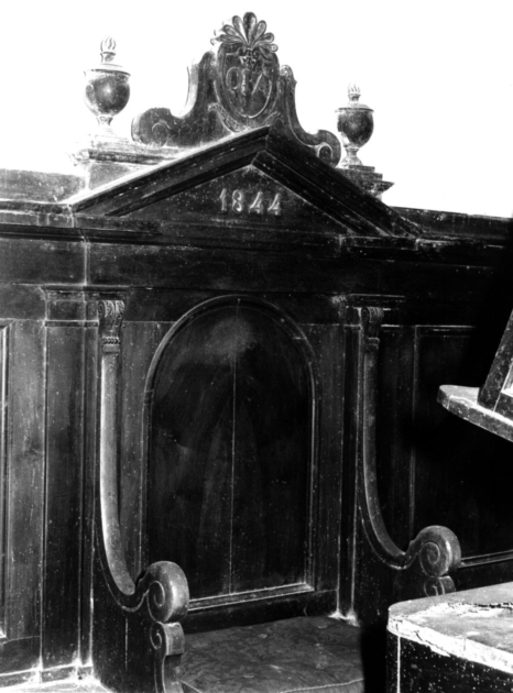 stalli del coro - ambito lucchese (sec. XIX)