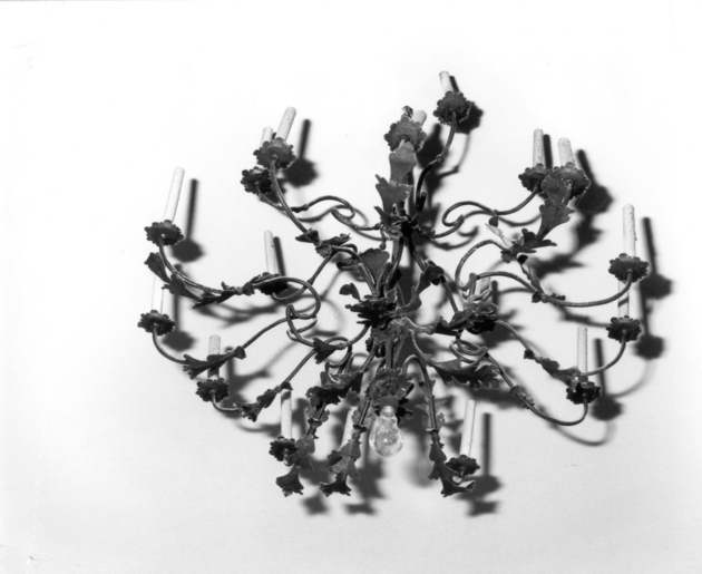 lampadario - bottega toscana (primo quarto sec. XX)