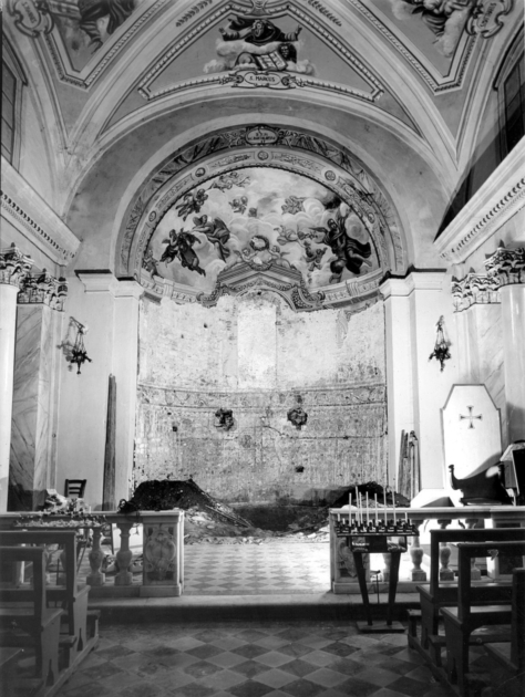 dipinto, complesso decorativo - ambito lucchese (inizio sec. XII)