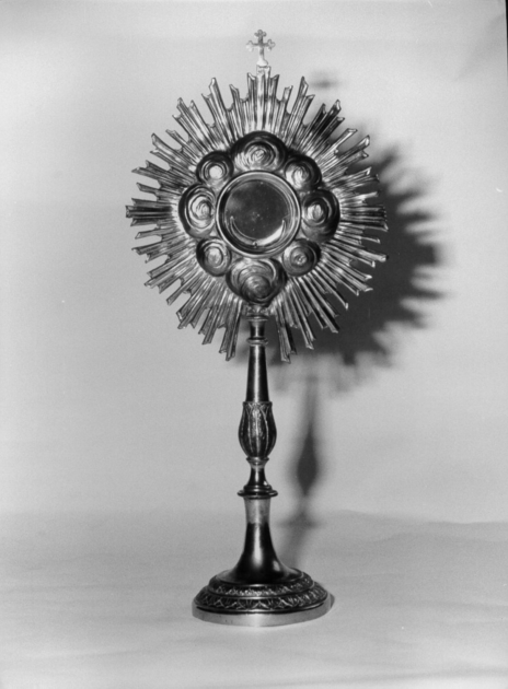 ostensorio - ambito toscano (secc. XIX/ XX)