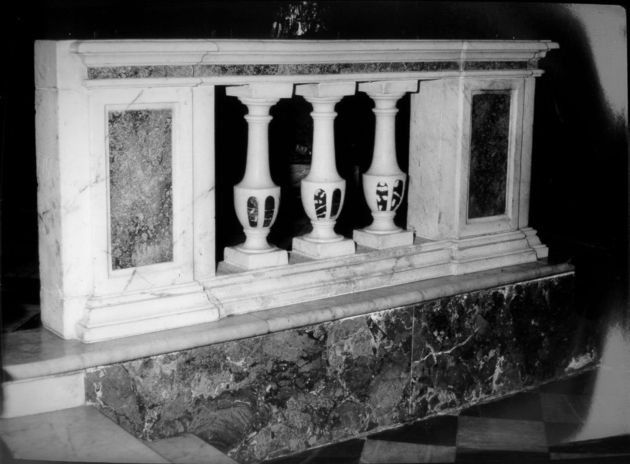 balaustrata - ambito lucchese (sec. XVIII)