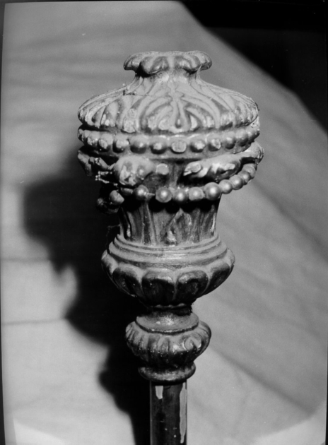 mazza processionale - ambito lucchese (sec. XIX)