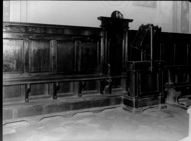 stalli del coro - ambito lucchese (sec. XIX)