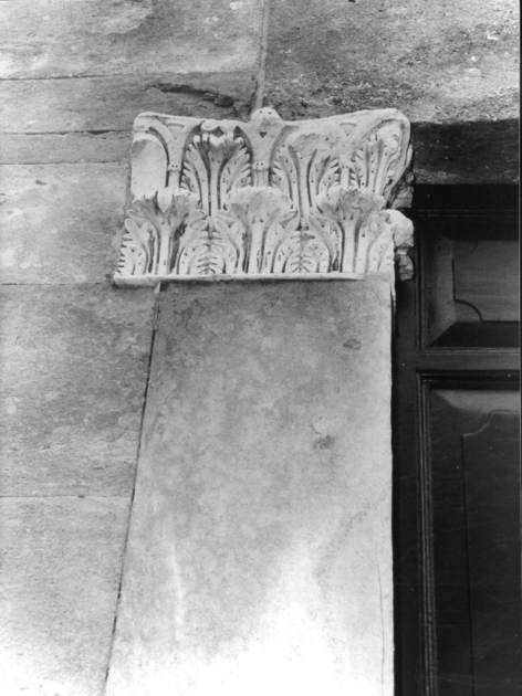 mensola - ambito toscano (sec. XII)