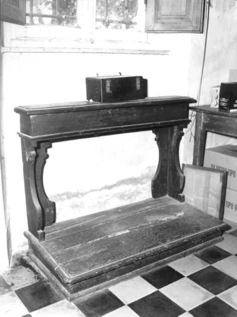 inginocchiatoio - ambito toscano (sec. XIX)