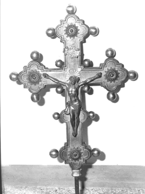 croce processionale - ambito lucchese (sec. XVI)