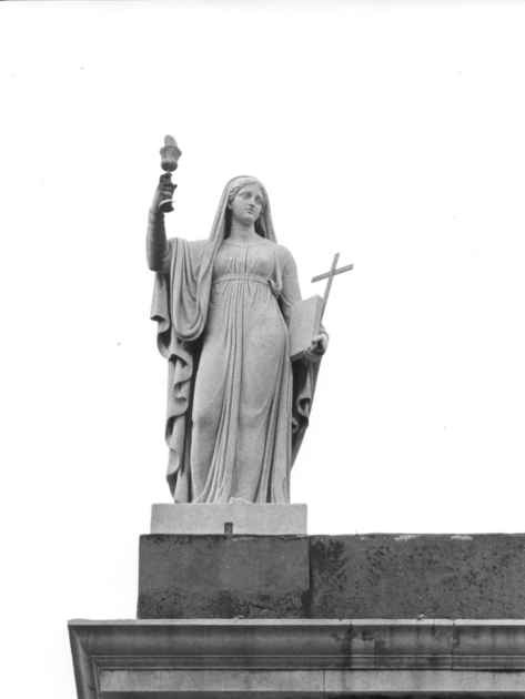 tre Virtù Teologali (statua, serie) di Fontana Francesco (sec. XIX)