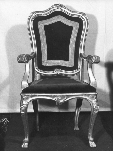 poltroncina - bottega toscana (fine sec. XIX)