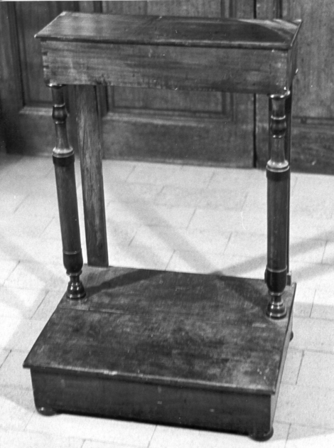 inginocchiatoio, serie - bottega toscana (sec. XIX)