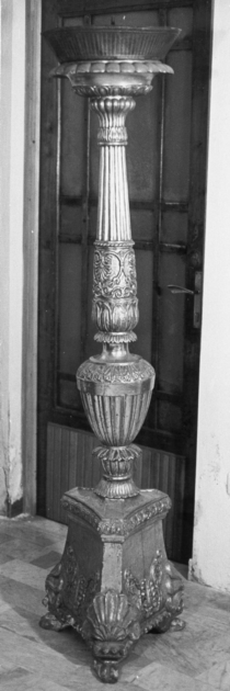 candeliere, serie - bottega versiliese (metà sec. XIX)