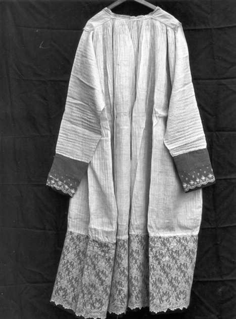 camice - manifattura italiana (sec. XIX)