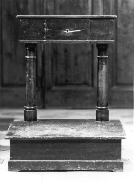 inginocchiatoio, serie - bottega versiliese (sec. XIX)