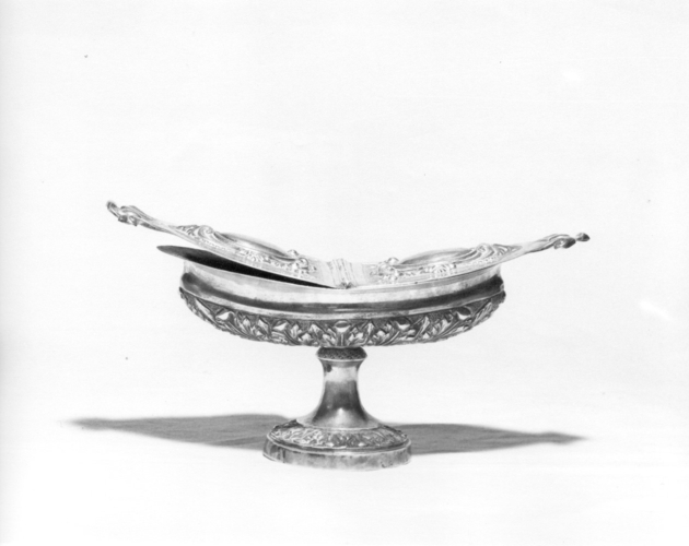 navicella portaincenso - bottega versiliese (fine sec. XIX)