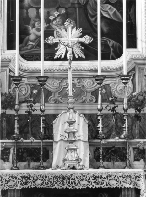 croce d'altare - bottega toscana (sec. XIX)