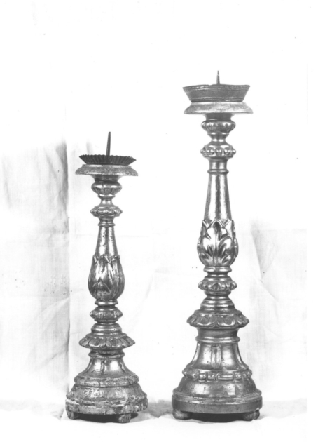 candeliere, serie - bottega toscana (sec. XIX)