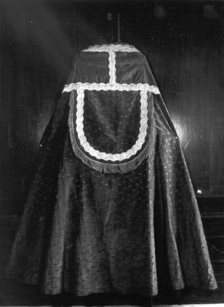 piviale - manifattura italiana (fine/inizio secc. XVIII/ XIX)