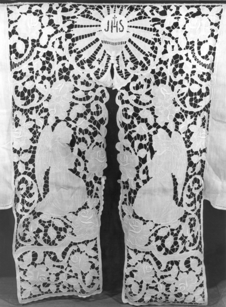 conopeo di tabernacolo - manifattura italiana (fine/inizio secc. XIX/ XX)