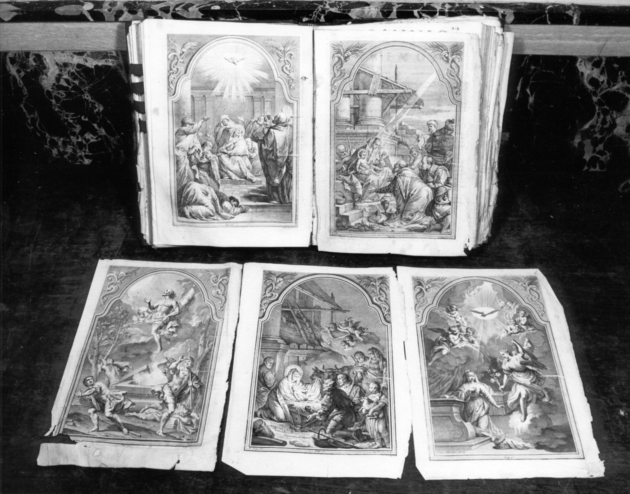 coperta di libro liturgico di Zugno Francesco (sec. XVIII)