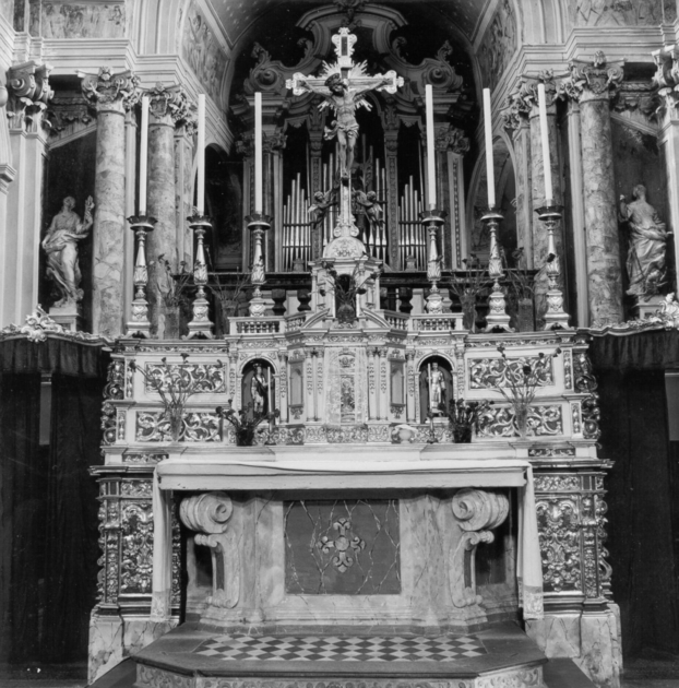 altare maggiore - bottega toscana (sec. XVIII)