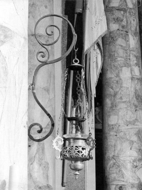 lampada pensile, serie - bottega lucchese (sec. XVIII)