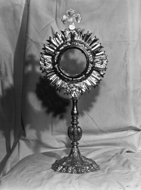 ostensorio - bottega italiana (sec. XVII)