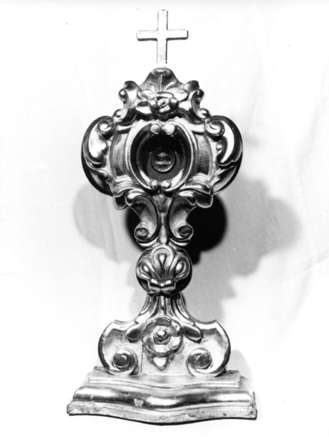 reliquiario - ambito garfagnino (secc. XVIII/ XIX)