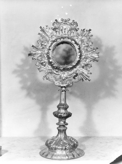 ostensorio - bottega italiana (sec. XVIII)